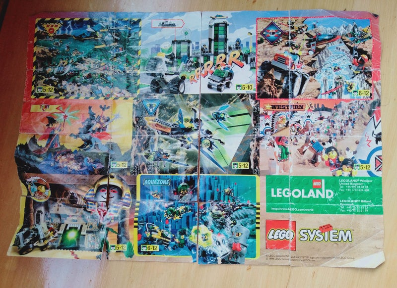 Vintage Lego brochure Carousel 1