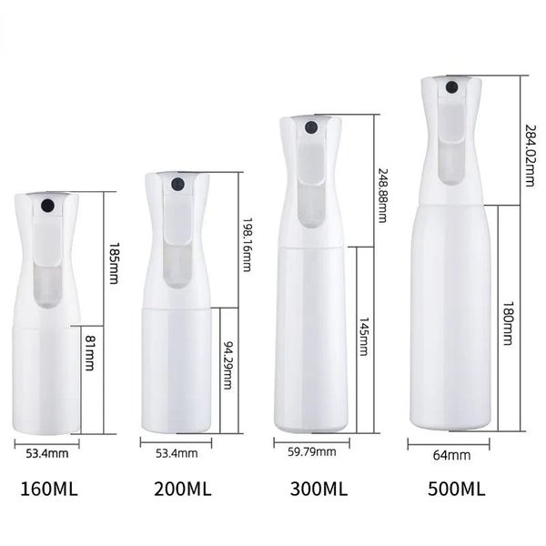 200/300/500ml High Pressure Spray Bottles Refillable Bottles Continuous M CHK12N Carousel 1