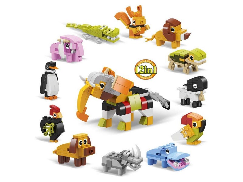Aquatic Creatures Building Blocks Toy Blind Box Carousel 3