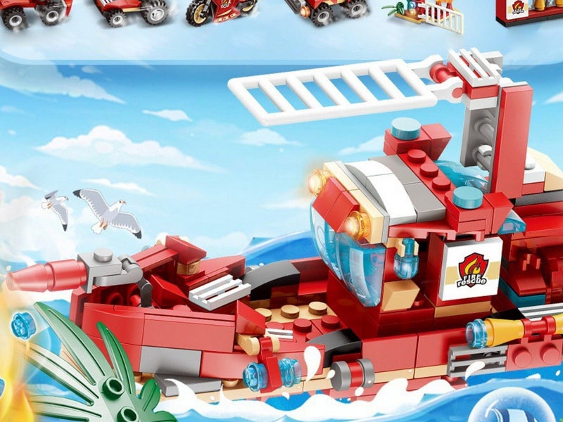 Engineering Vehicle Building Blocks Toy Blind Box Carousel 2