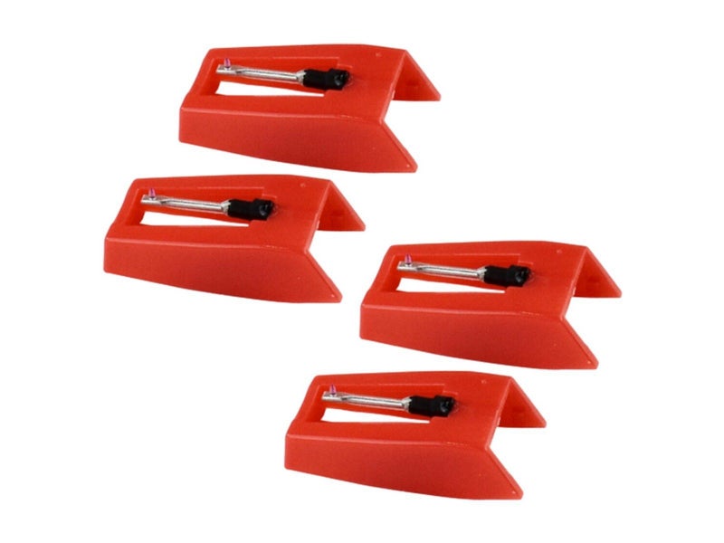 4Pcs Ruby Record Player Turntable Phonograph Audio Replacement Stylus Needle Carousel 2