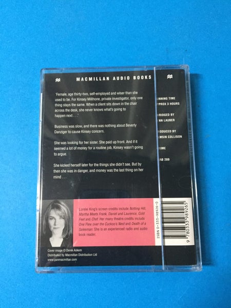 Sue Grafton: B Is For Burglar (AudioBook Cassette) Carousel 2