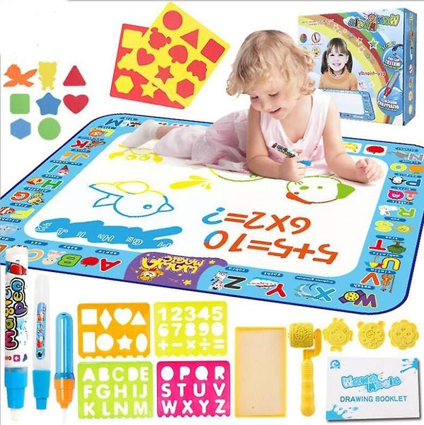 Compatible Ounuo Wasser Doodle Matte 100*70cm Zaubertafel Malmatte Wasser, Mit 1 Carousel 1