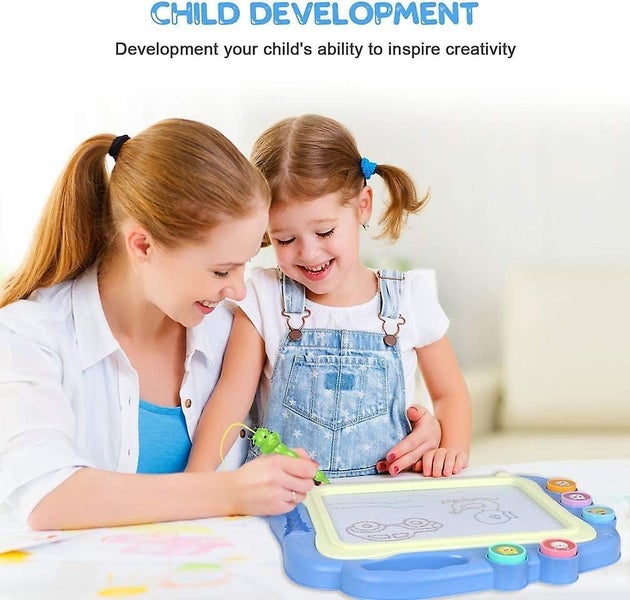 Magnetic Drawing Board Magic Erasable Board For Children With 3 Stamps Carousel 5