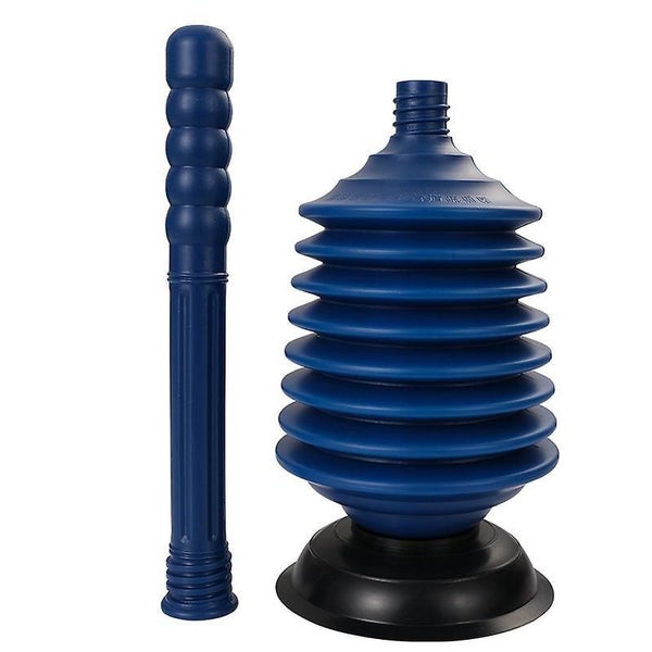 Professional Bellows Accordion Toilet Plunger, High-pressure Thrust Plunger Can Carousel 1
