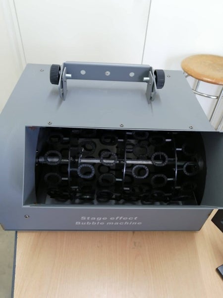 Pro Super Bubble Machine- Metal case + Wireless Remote + DMX Carousel 1