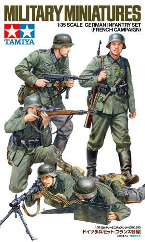 Tamiya 35293 1:35 German Infantry Set (French Campaign) Carousel 1