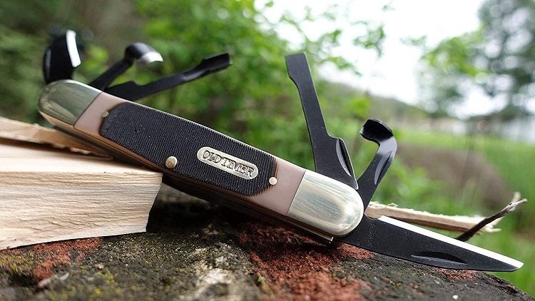 Schrade Old Timer Splinter Carving Knife Carousel 1