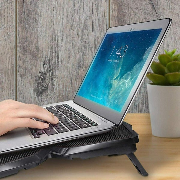Rapid Action Laptop Cooling Fan Pad and Laptop Stand Carousel 16
