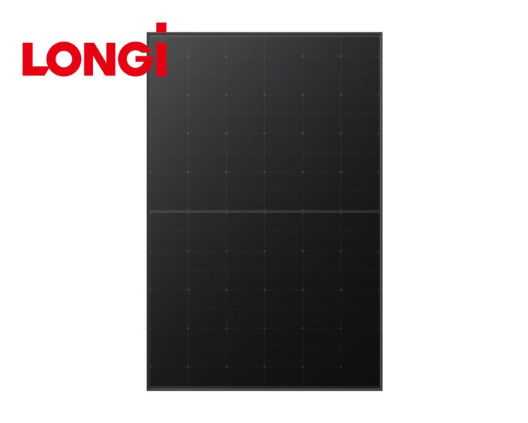 LONGi Hi-MO X6 LR5-54HTB Mono 440W Solar Panel Black Frame Half-Cell Carousel 1