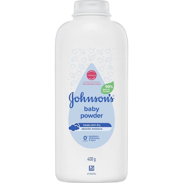 Johnsons Baby Powder 99% Natural Powder Carousel 1