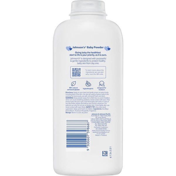 Johnsons Baby Powder 99% Natural Powder Carousel 2