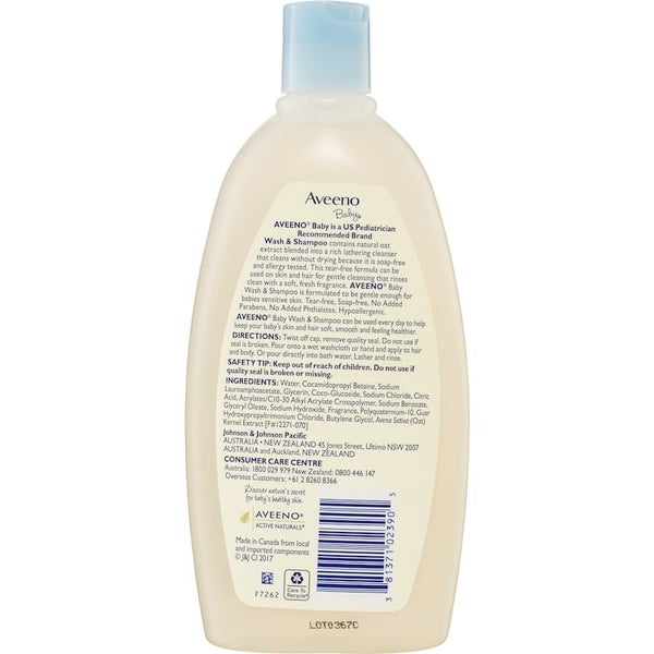 Aveeno Baby Wash & Shampoo Carousel 3