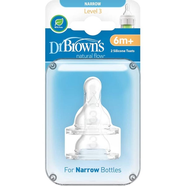 Dr Browns Teats Narrow Neck Level 3 Carousel 1