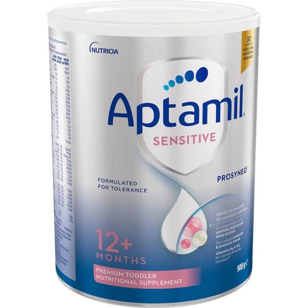Aptamil Sensitive Toddler From 1 Year + Premium Formulated Tolerance 900g Carousel 1