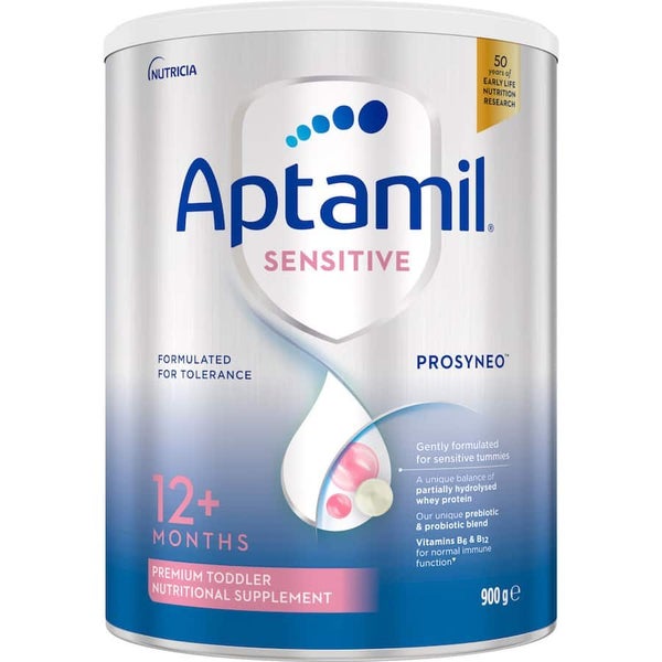 Aptamil Sensitive Toddler From 1 Year + Premium Formulated Tolerance 900g Carousel 2