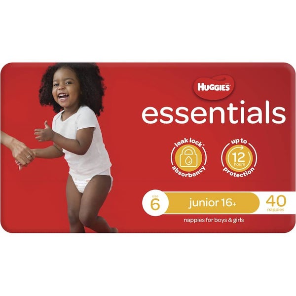 Huggies Essentials Nappies Size 6 (16+kg) Carousel 2