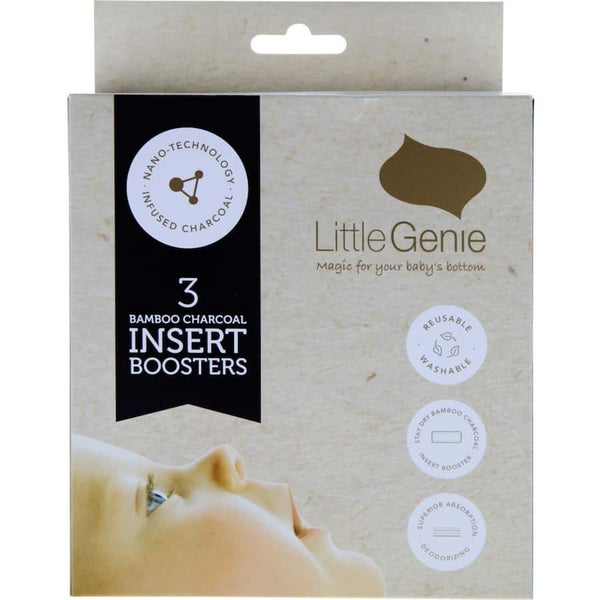 Little Genie Reusable Cloth Nappy Insert Bamboo Charcoal Carousel 1