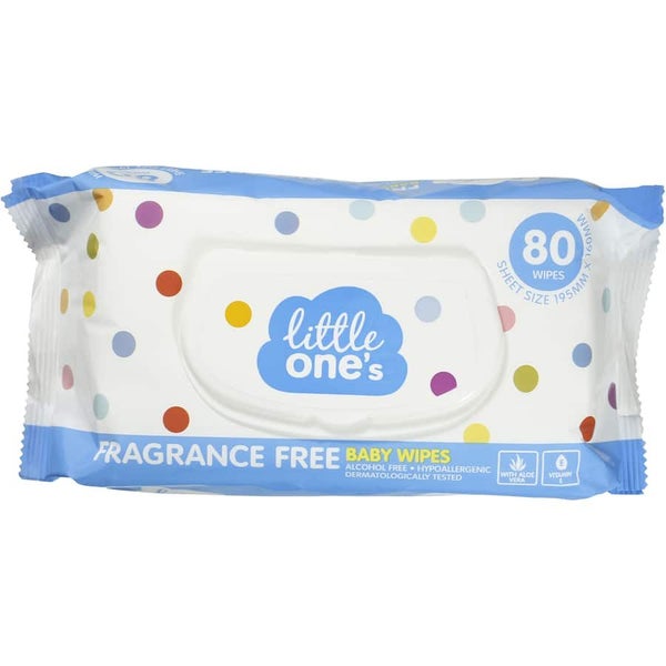 Little Ones Baby Wipes Unscented Carousel 1