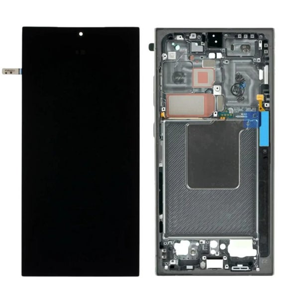 Original Samsung Galaxy S24 ULTRA LCD Touch Screen With Frame Titanium Violet Carousel 1