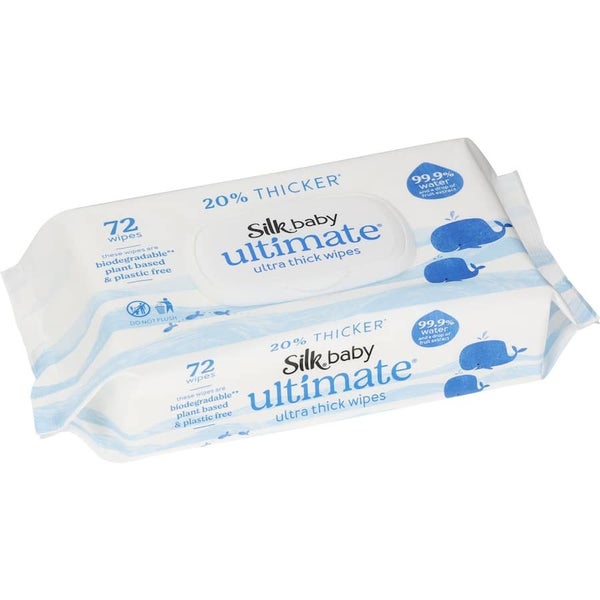 Silk Ultimate Baby Wipes Ultra Thick Carousel 1