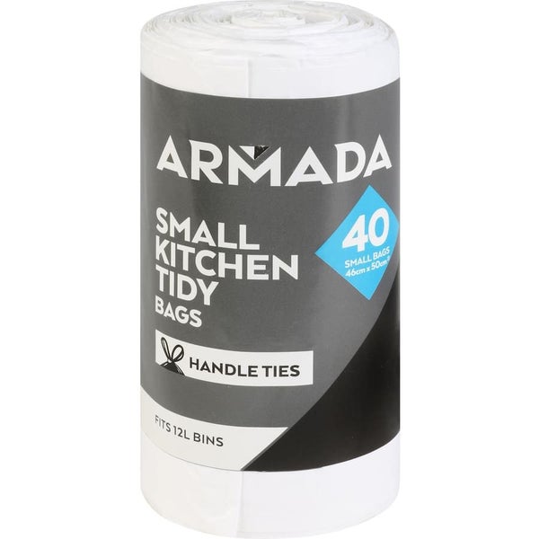 Armada Kitchen Tidy Bags Small With Handle Ties Carousel 1