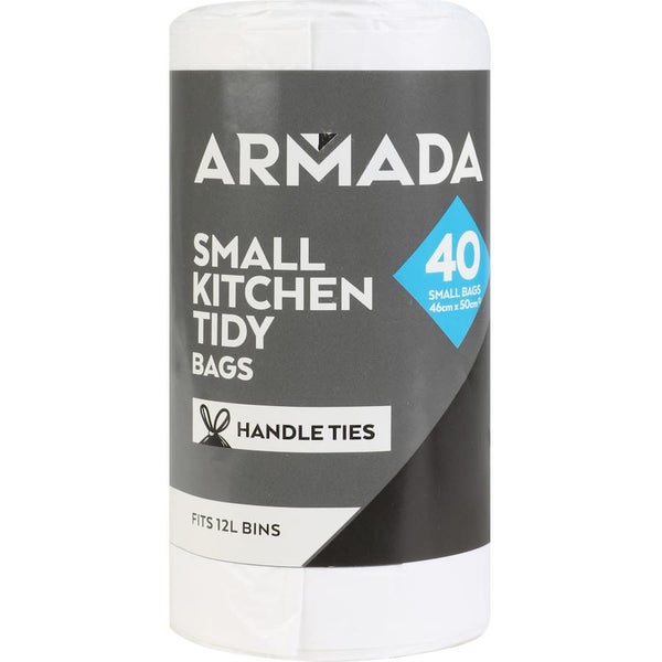 Armada Kitchen Tidy Bags Small With Handle Ties Carousel 2