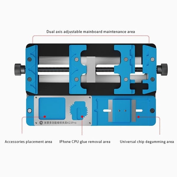 Multi Function Pcb Holder Repair Fixture For Mijing K23 Pro Carousel 2
