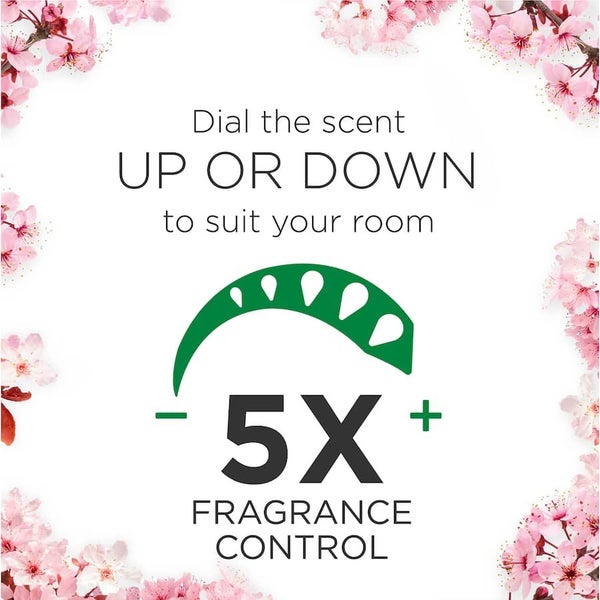 Air Wick Pure Scented Oil Plug In Cherry Blossom 19ml each refill 2pack Carousel 6
