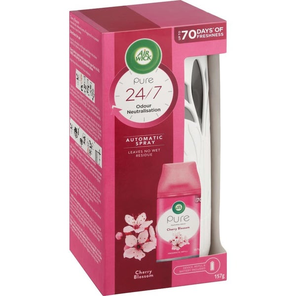 Air Wick Pure Automatic Air Freshener Cherry Blossom Primary 157g Carousel 1