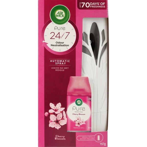 Air Wick Pure Automatic Air Freshener Cherry Blossom Primary 157g Carousel 2
