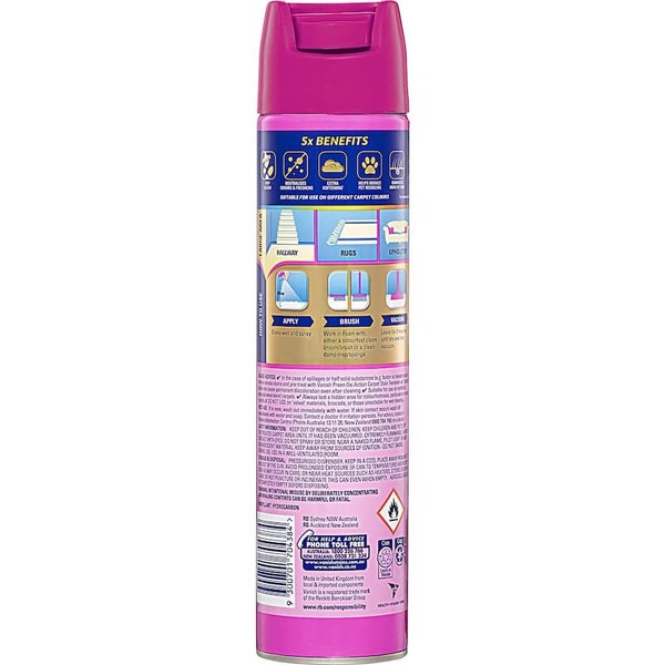 Vanish Preen Gold Carpet Cleaner 3 In 1 Deep Cleaning Foam Carousel 2
