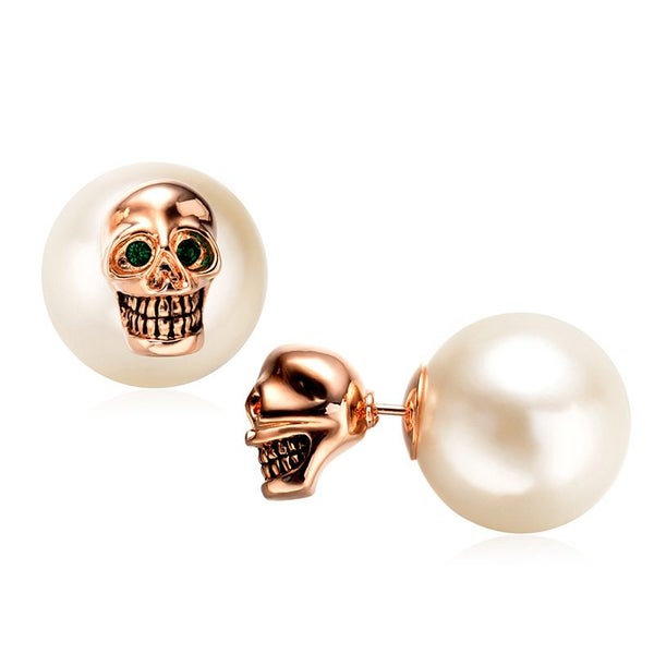 Earrings Jewelry Stud Diamonds Rhinestone Crystal Luxury Pearl Cubic Zirconia Carousel 1