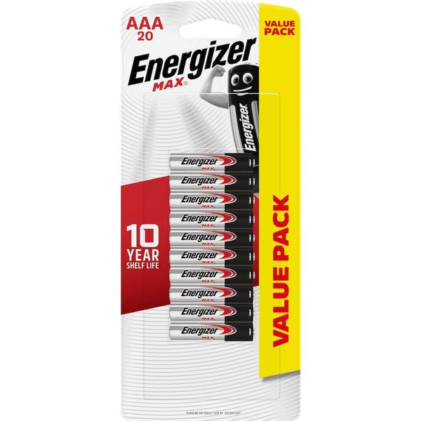 Energizer Max Aaa Battery Alkaline Value Pack Carousel 1