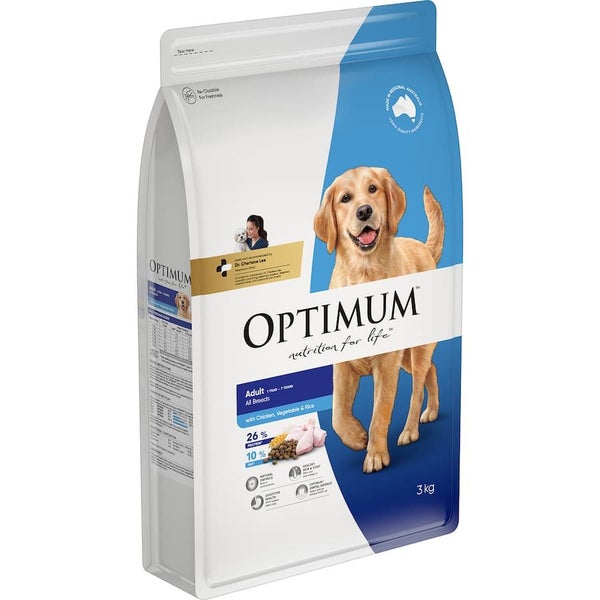 Optimum Dry Dog Food Chicken, Vegetable & Rice Carousel 1