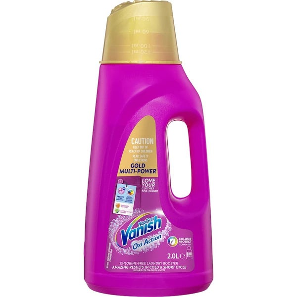 Vanish Napisan Oxi Action Gold Stain Remover Multi Power Gel Carousel 1