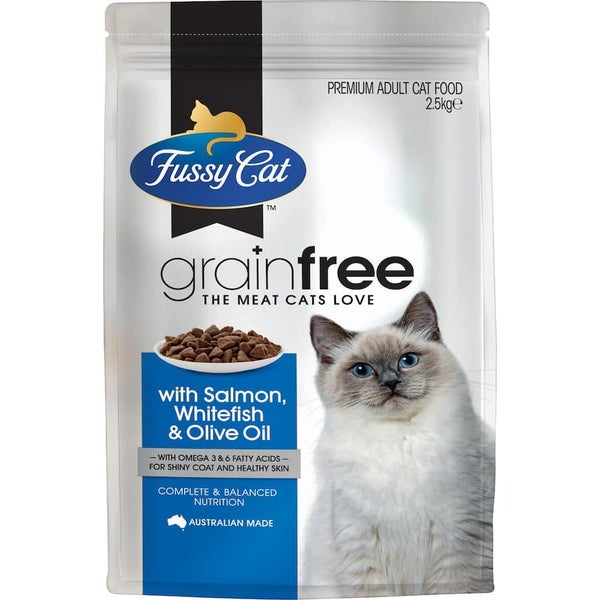 Fussy Cat Grain Free Dry Cat Food Salmon, Fish Oil Carousel 2
