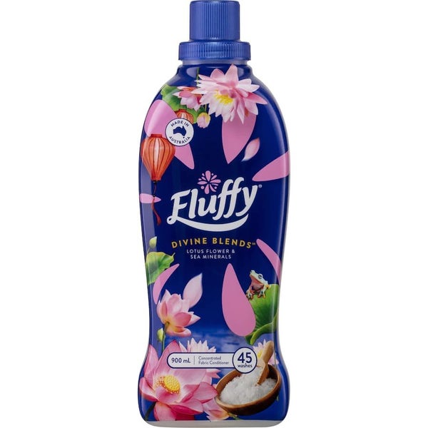 Fluffy Concentrate Fabric Softener Conditioner Lotus Sea Mineral Carousel 1