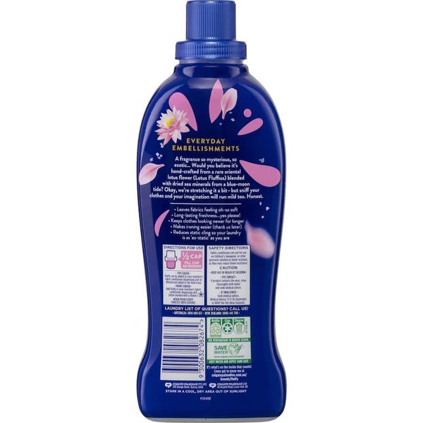 Fluffy Concentrate Fabric Softener Conditioner Lotus Sea Mineral Carousel 2
