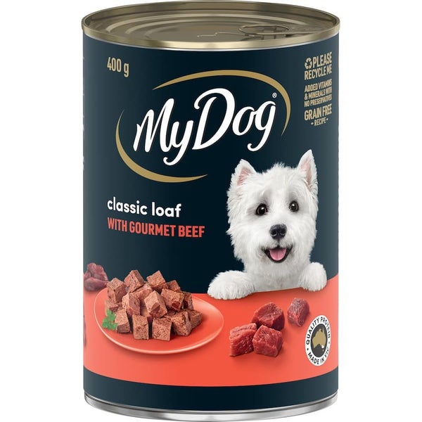 My Dog Wet Dog Food Gourmet Beef Classic Loaf Carousel 2