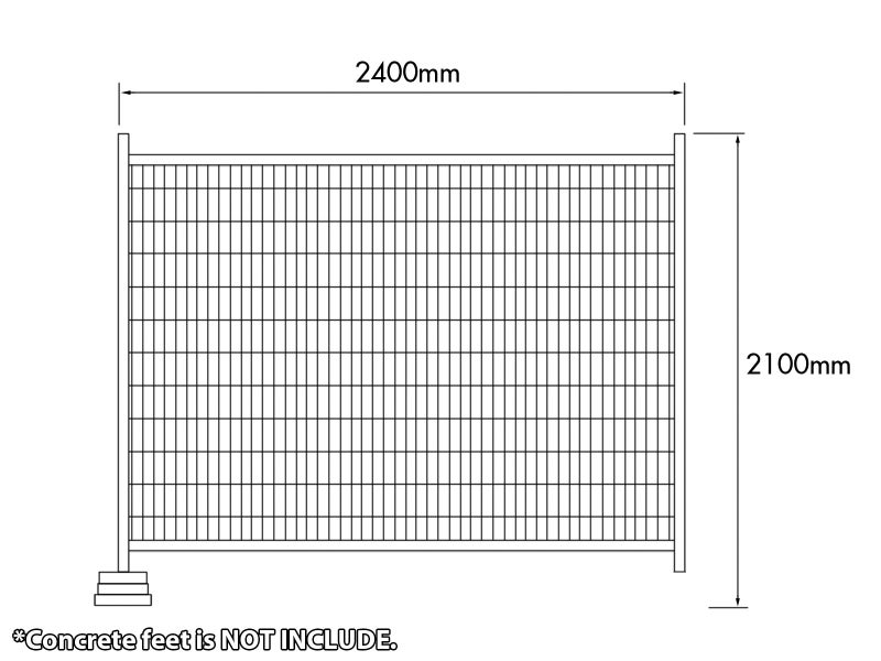 Temporary Fencing - Panel Only Carousel 1