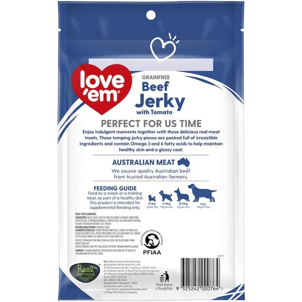 Love Em Dog Treats Beef Jerky Tomato Carousel 2