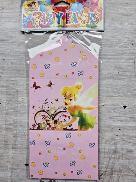 12 TINKER BELL PARTY INVITATION CARDS Carousel 1
