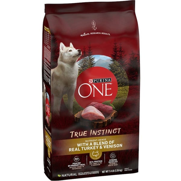 Purina One True Instinct Dry Dog Food Turkey Venison Carousel 1