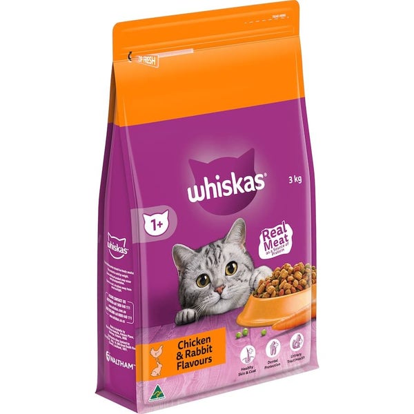Whiskas Dry Cat Food Chicken & Rabbit Carousel 1