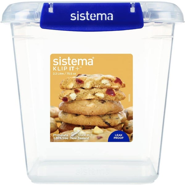 Sistema Klip It Plus Container Biscuit Box Square 2.2L Carousel 2