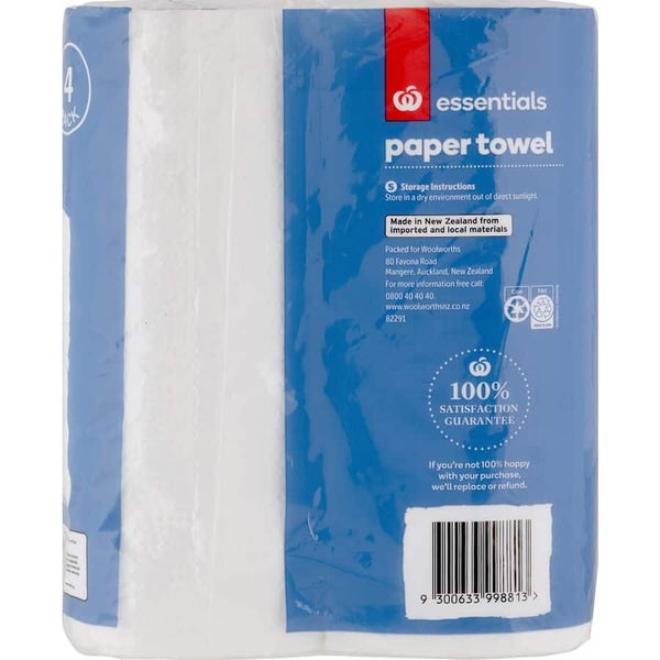 Essentials Paper Towels Chubb 4pack Carousel 3