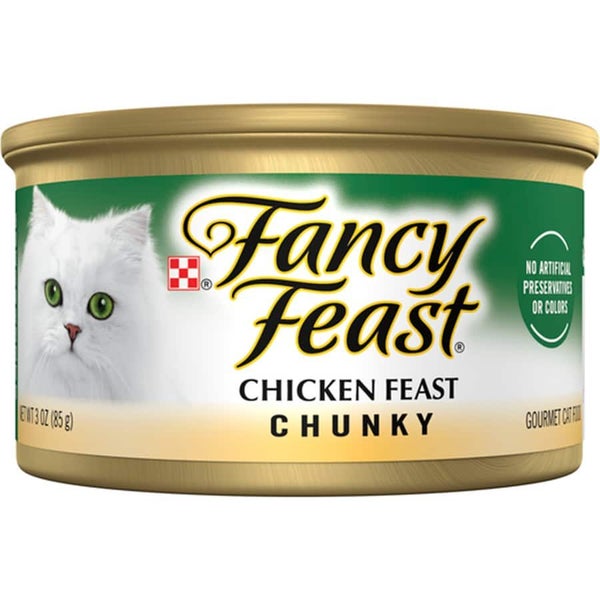 Fancy Feast Wet Cat Food Chunky Chicken Feast Carousel 1