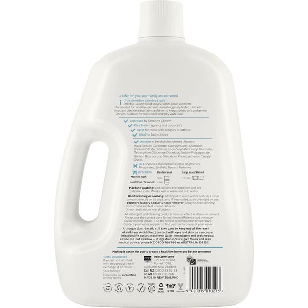 Ecostore Laundry Liquid Sensitive 4L Carousel 2