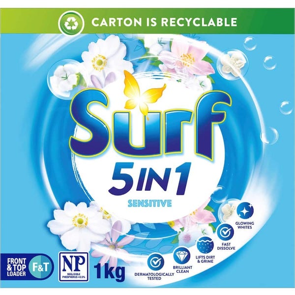 Surf Laundry Powder 5 In 1 Sensitive Carousel 2